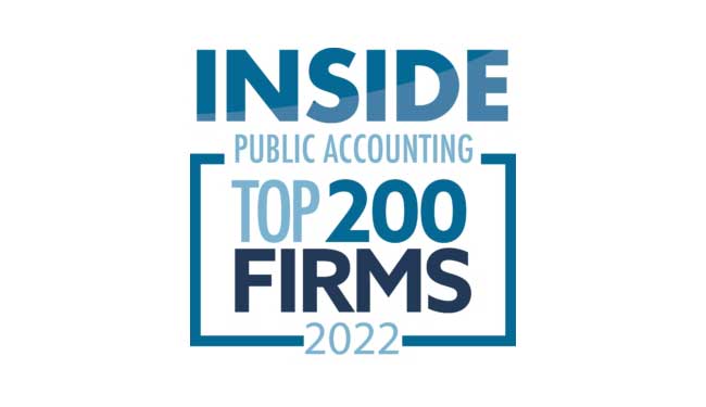 inside public accounting top 200 firms in 2022 logo