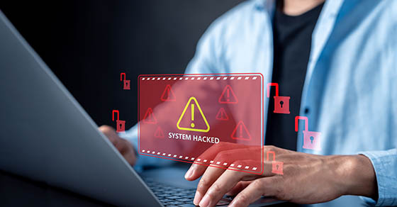 System,Hacked,Alert,Warning,On,Laptop,Screen,With,Red,Unlocked