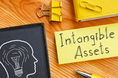 Intangible,Assets,Is,Shown,On,A,Business,Photo,Using,The